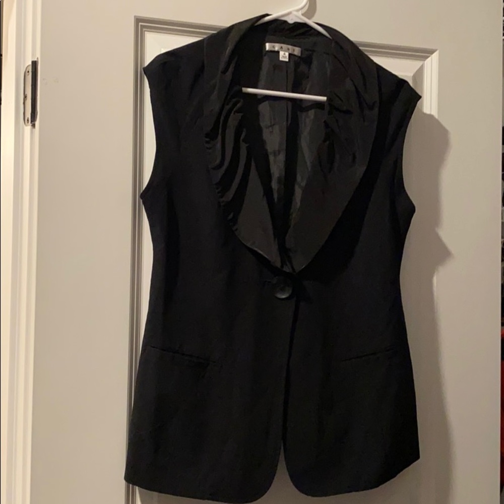 Dress black vest
